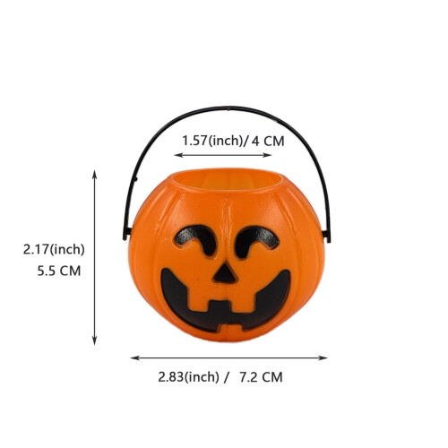 6 Halloween Pumpkin Candy Buckets for Kids 1