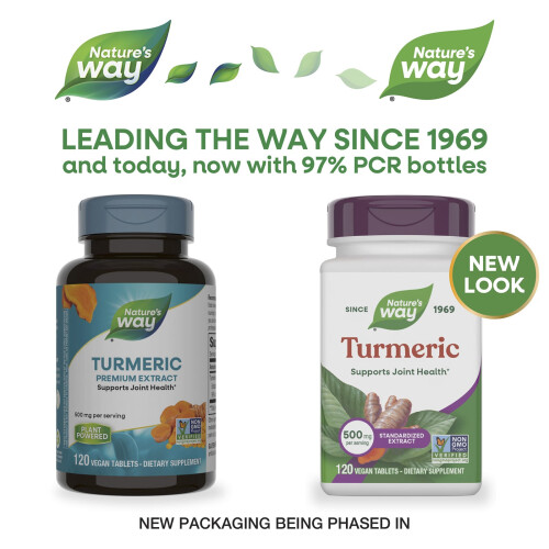 Nature's Way, Τερμούδα, Πρότυπη Εξόχηση, 500 mg, 120 Βεγανικά Πιλάκια 2