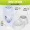 Zone Tech Gravity Pet Waterer Αυτόματη αυτόματη δοσομετρική δοσομετρική θήκη νερού για 7