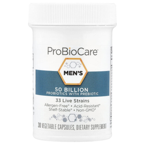 ProBioCare, Ανδρικά Προβιοτικά με Προβιοτικό, 50 Δισεκατομμύρια, 30 Φυτικά Καψούλια 2