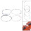 Full Set Violin Strings Size 44 & 34 Violin Strings Steel Strings G D A and E Strings 5