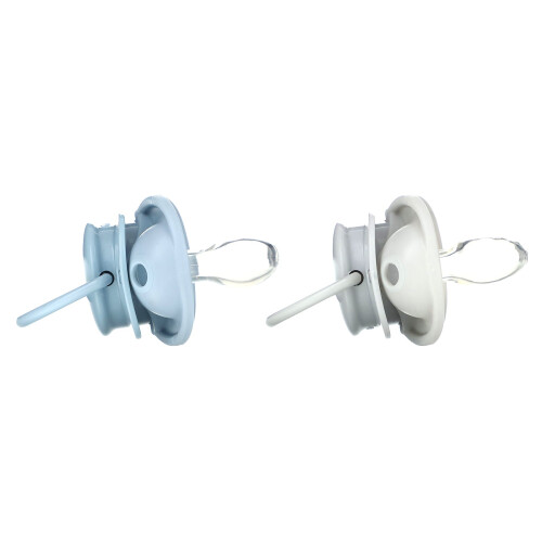 RaΖμπαμπί, Keep-It-Kleen Πακιάστρα, 0-36m, Μπλε & Γκρι, 2 Πακιάστρες 2
