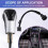 Car LED Shift Knob Electronic Shift Handle with Holes for   Mk6 Mk7  B7 B8  MK2 Shift Handle 4