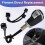 Car LED Shift Knob Electronic Shift Handle with Holes for   Mk6 Mk7  B7 B8  MK2 Shift Handle 1