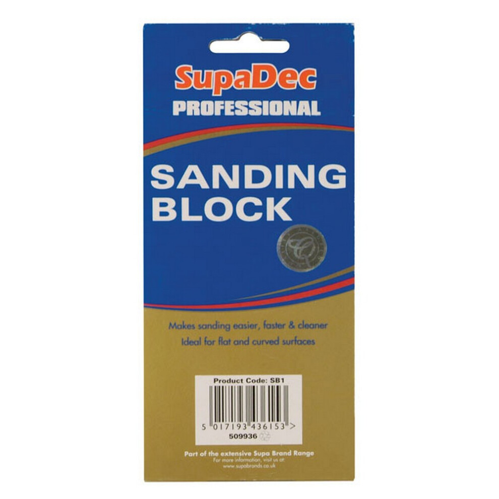 Supadec Professional Sanding Block 5059444688416