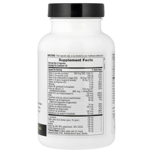NaturesPlus, Keto Életmód, Napi Multivitamin, 90 kapszula 1