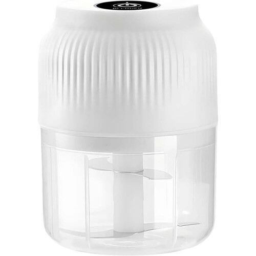 Electric Garlic Chopper 300ml 3-Blade Rechargeable 1