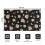 Χαλιά πόρτας Pioneer με floral print, πλενόμενα αντιολισθητικά εσωτερικά χαλάκια, 17"x30", 5