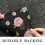 Χαλιά πόρτας Pioneer με floral print, πλενόμενα αντιολισθητικά εσωτερικά χαλάκια, 17"x30", 6