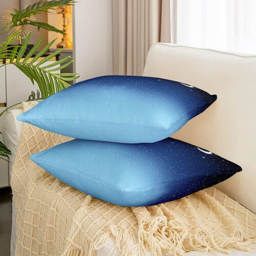 Galaxy kussenslopen 20x20 inch, set van 2, polyester 2