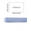 Summer Cooling Blanket Polyester 100x90cm Blue 3