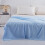 Summer Cooling Blanket Polyester 100x90cm Blue 4