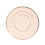 25Blush13" Στρογγυλά χάρτινα πιάτα μιας χρήσης με μεταλλικό περίγραμμα για πάρτι 2