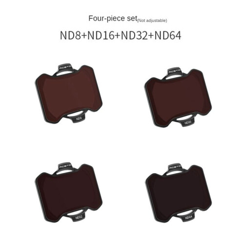 RCSTQ Drone Filter for  Avata2 Traverser Filter Multi-Functional Protective Mirror Accessories,ND8+ND16+ND32+ND64 Filter 1