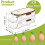 Rolling Egg Storage Container for Fridge, 28-Capacity 3