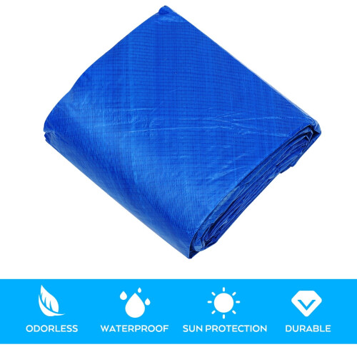 GARNECK Στρογγυλές πισίνες 10ft Easy Set and Frame Υπέργειες στρογγυλές φουσκωτές πισίνες με 2