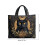 Εκπτώσεις! Vintage τσάντα Tote από καμβά με καπιτονέ σχέδιο για γάτες – 6