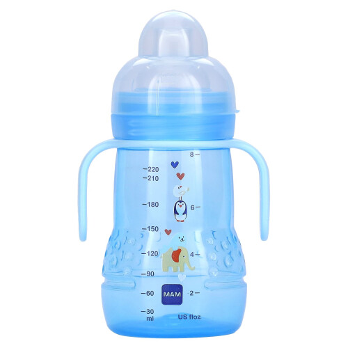 MAM MAM, Trainer, 4+ månader, Blå, 8 fl oz (220 ml) 2