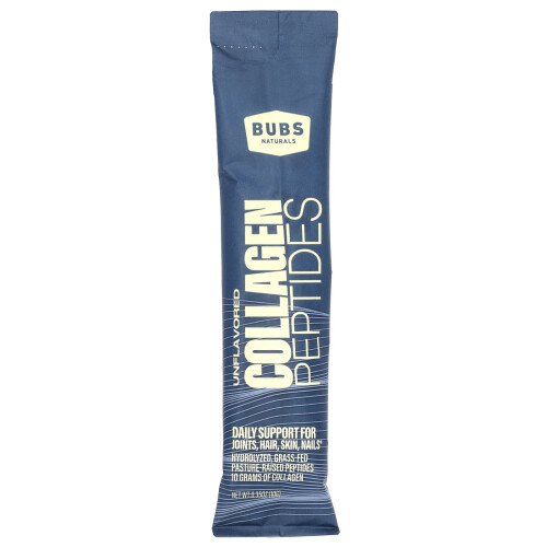 BUBS Naturals, Πρωτεϊνικές Πεπτιδίων, Ασημί, 20 Πακέτα, 0.35 oz (10 g) Κάθε 2