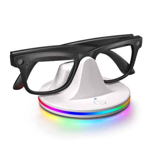 Βάση φόρτισης Meta Glasses για γρήγορη φόρτιση RGB με προστασία από υπερένταση, έτοιμο 2