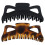 Kitsch, Jumbo Classic Claw Clips, Black & Tort, 2pc Set 3