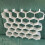 Organizer per cassetti regolabile in plastica bianca 5