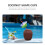 Set of 4 Coconut-Shaped PP Drinking Cups 3