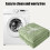 Winter Blanket Raschel Double-Layer 39x59 Inch Green 6