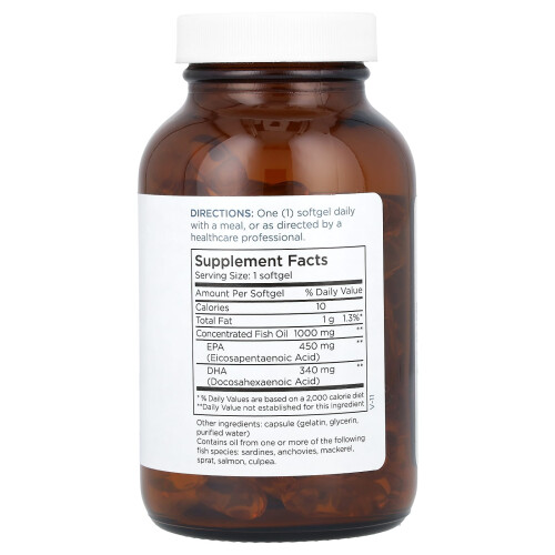 Metabolic Maintenance, Mega Ωμέγα, Extra Strength, 90 Softgels 1