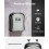Boîte à clés murale portable avec code à combinaison réinitialisable – Compatible avec le rangement des clés de secours à la maison, au 5