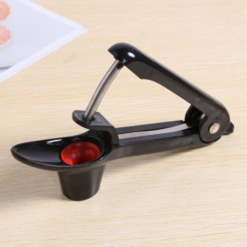 Pitter Tool,Fruit Pit Core Remover with Space-Saving Lock Design for Make Fresh  Dishes and Cocktail 2