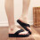 Damesko Casual Flip Flop Sandaler, Rund Tå Sort, 38 6