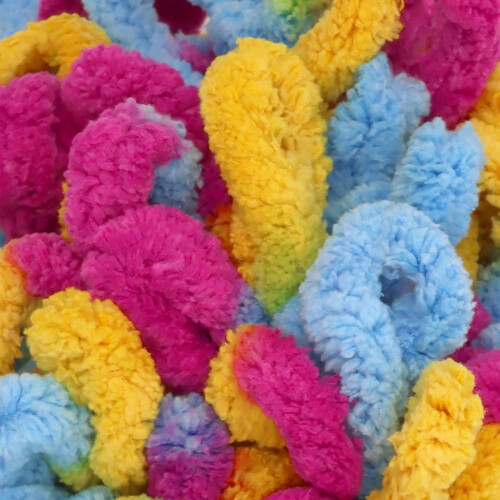3 πακέτα 100g/κούμπωμα JubileeYarn Νήμα Fun Finger Loops Jumbo πολυεστερικό νήμα για κουβέρτες 1