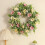 Guirlanda de flores de eucalipto de 40 cm (15,7 polegadas) para exterior. 4