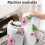 Χαλί μπάνιου Pioneer Flower Floral, αντιολισθητικό χαλάκι μικροϊνών με επένδυση από 5