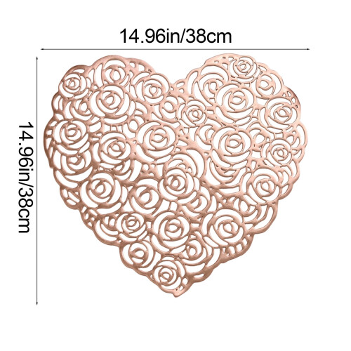 Heart Shaped Ceramic Vase 1.2L Valentine's Day Decor 2