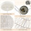Boho pendant light with adjustable hanging wire 6