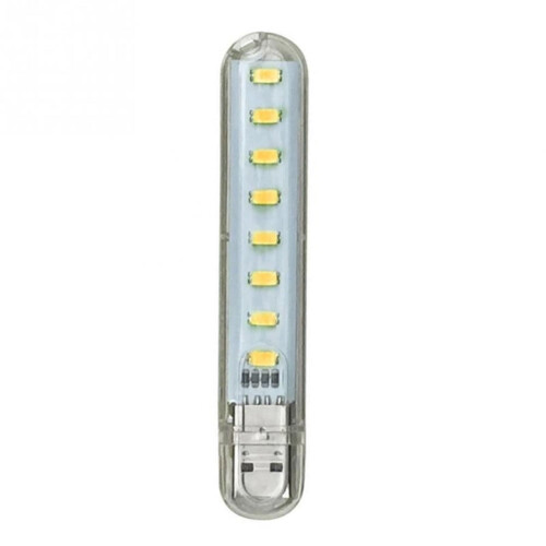 Φορητή μίνι λάμπα ανάγνωσης 8LED5V για φροντίδα ματιών USB για φορητό υπολογιστή Power 2