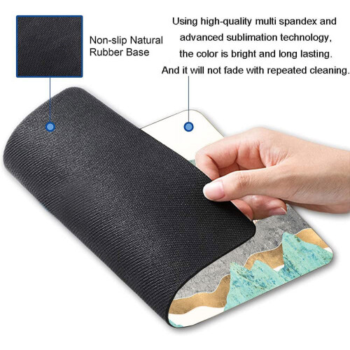 Mousepad, Mouse Pad για βουνό, Mouse Pad για αφηρημένη τέχνη, Γραφείο με αντιολισθητική βάση 1
