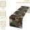 Linen Table Runner 13 x 90 in Rustic Cabin Design 3