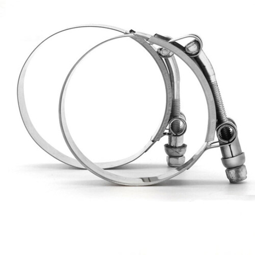 Justerbara kylarslangklämmor Bilslangklämmor Silver2-pack 2