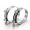 Justerbara kylarslangklämmor Bilslangklämmor Silver2-pack 4