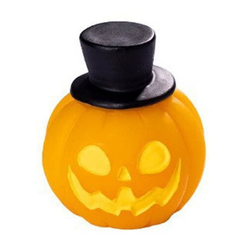 Pumpkin Head Resin Night Light – Glow-in-the-Dark 1