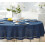 Wedgewood Blue Rectangle Tablecloth 60 x 102 in 5