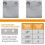 White Blackout Curtains 42x63 in, Thermal Grommet Pair 5