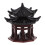 Chinese-Style Mini Pavilion Ornament, Plastic, 3.1 cm 4