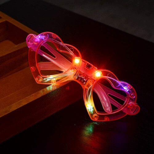 Συσκευασία 10 γυαλιών LED με λάμψη – Γυαλιά ηλίου Neon Party 2
