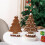 Resin Gingerbread & Christmas Tree Desktop Ornament 2