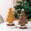 Resin Gingerbread & Christmas Tree Desktop Ornament 3