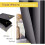 Blackout Curtains 34x60 in Grey with Silver Grommets (2 pcs) 3